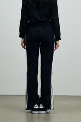 JOEL JERSEY TRACK PANTS / BLACK