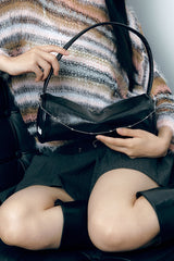 HAMMER BAG_Crack Leather_black(BAG ONLY)
