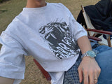 ASCLO タイガーシルケット半袖Tシャツ (3color)