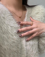 (silver925) シルキービーンネックレス *gold