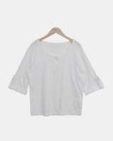 ペント ロールアップ 7スリーブTシャツ