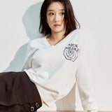 NICOLE MINI ROSE JAQUARD KNIT_IVORY