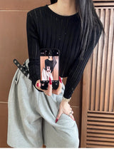 シースルークロップニット(3color)