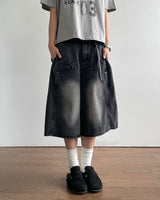 Louve Bermuda Denim Pants