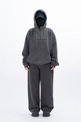 Argen Shine Embroidered ピグメントフーディー