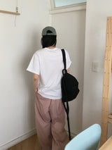 HeyyouレターリングショートスリーブTシャツ