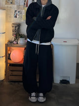Commute Cropped Hood Knit (M / L, 3 Colors)