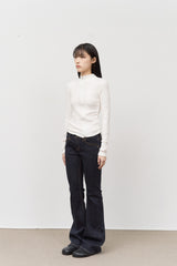 (W) Rider Low-rise Bootscut Denim