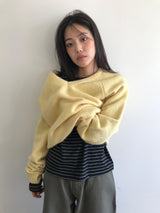 アベニューストライプロングスリーブ（4 Colors)
