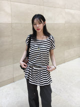 Kitsch Stripe Two-Way Dress (2c)