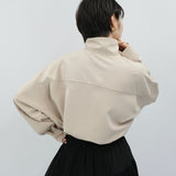 stand collar shirt