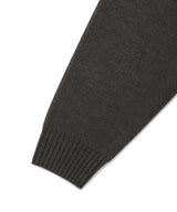 W DUST CLASSIC ROSE KNIT SWEATER CHARCOAL(CV2EFFK605A)