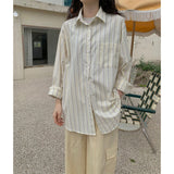 Atty Overfit Stripe Shirt
