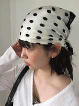 Frame Polka Dot Scarf (2color)