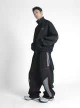 INTERVAL SHELL TRACK JACKET VER.2 BLACK