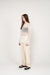 PULLOVER NET KNIT (WHITE)