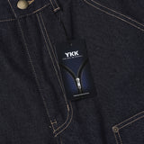 BASE BOUBLE KNEE NON-FADE DENIM