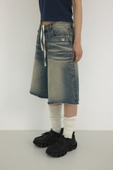 SANDY BERMUDA DENIM PANTS
