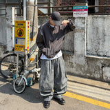ヴィンテージストライプバルーンパンツ