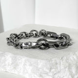 ss-A RBox x Double chain bracelet_silver