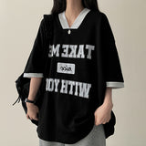 Take color matching line short sleeve