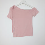Unbalanced Tie T-Shirt (4color)