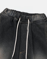 Blon brown teen balloon denim