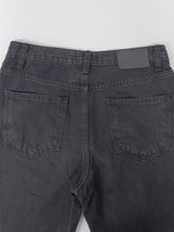 405 Cut-out Bootcut Wide Denim Pants