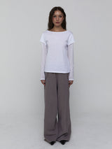 Pigment Cotton Pants_Beige