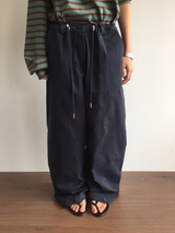ボヤ ストリング ボタン パンツ (2color)