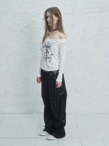 RIBBON STRIPE SLACKS