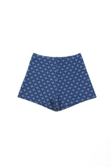 Jacquard Short Pants [Blue]