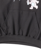25FW AC BEAR SPRAY HOODIE BLACK