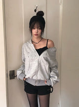 Drone Folding Short Knit Studd Pants