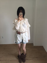 Gemma Denim Shorts (2color)