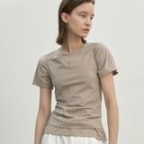(T-6823)ESSENTIAL STANDARD ROUND NECK TEE