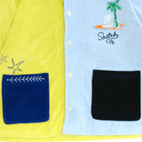 EXOTIC TERRY OPEN COLLAR SHORT-SLEEVE SHIRTS (UNISEX)_SYS0BL02EY