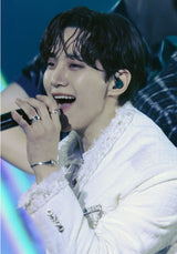 SVR-610 2PM Junho Worn Silver 925 Simple Daily Friendship Couple Loop Silver Ring