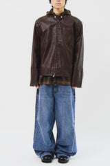Venny Check Hooded Shirt (3color)