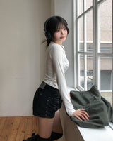 フォルテラインスタッドコットンショートパンツ