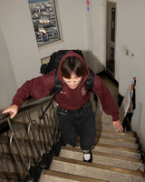 CARDIO HOODIE - BURGUNDY