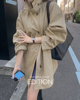【MADE】Half trench coat