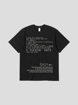 Sad Pigment Short Sleeve T-Shirt 3C