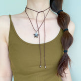 mocha jam star necklace