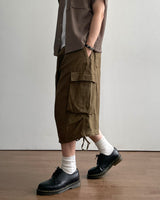 Rope Cargo Bermuda Pants