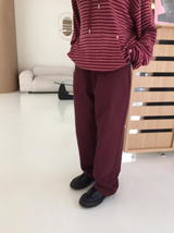 エルクペギコットンワイドパンツ(3c)