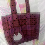 Cat love Reversible Shoulder Bag