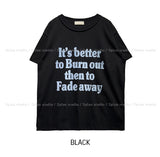 バタープリントショートスリーブTシャツ