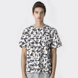 スターカモフラージュスタンダードTシャツホワイト