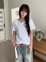 シルクUネックTシャツ (3C)